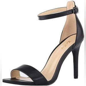 ZriEy Women’s Black Shiny Stiletto Heels